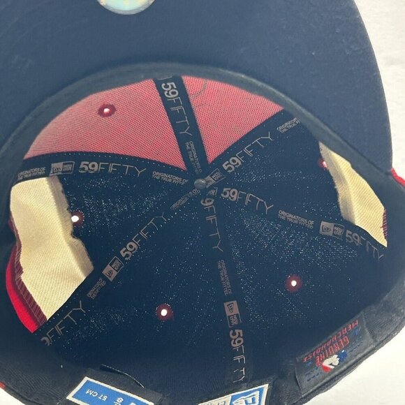 St Louis Cardinals Baseball Cap New Era 7-1/8 Embroidered Logo MLB 59Fifty Hat - Picture 9 of 9